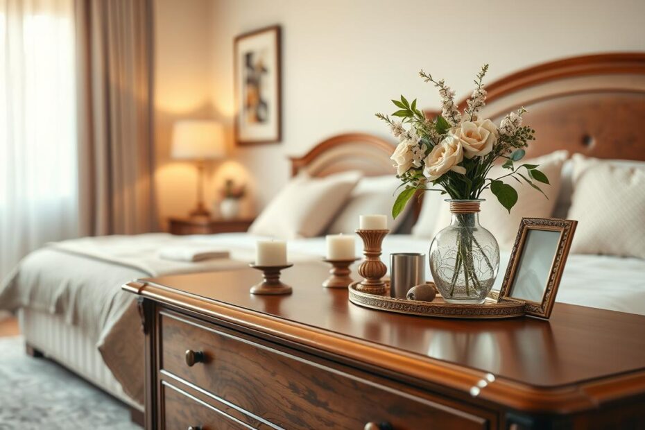 Co postawić na komodzie w sypialni