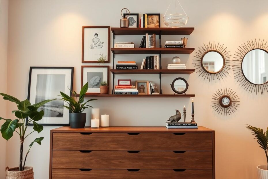 Jak udekorować ścianę nad komodą