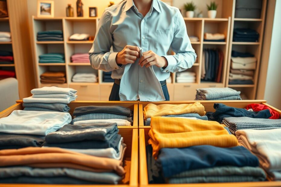 Jak układać ubrania w komodzie