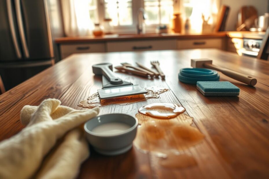 Jak usunąć wosk z mebli