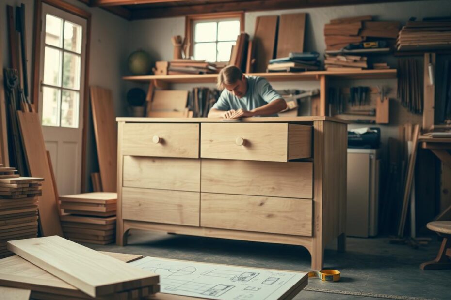Jak zrobić komodę z desek