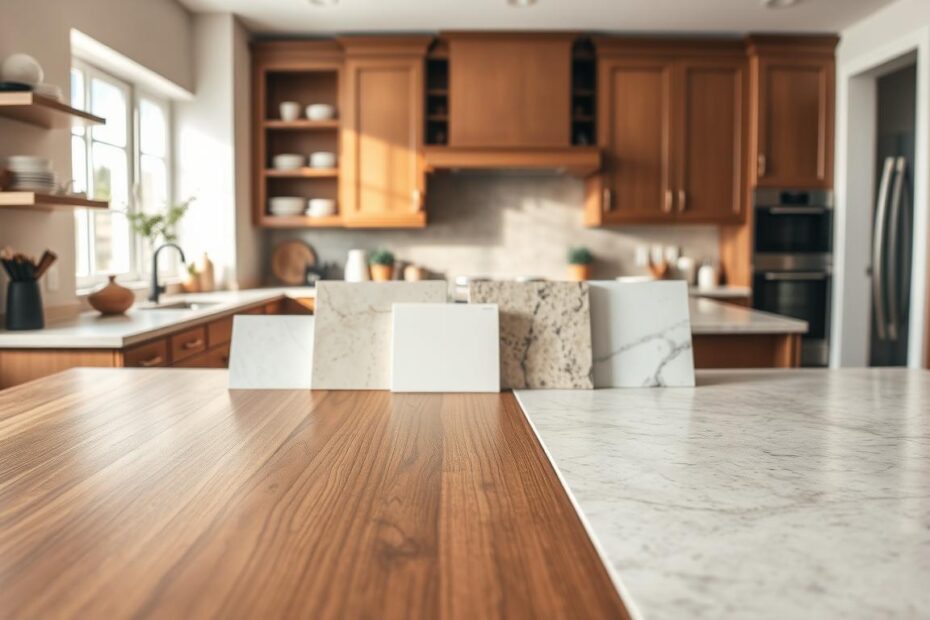 Jaki blat do brązowych mebli kuchennych