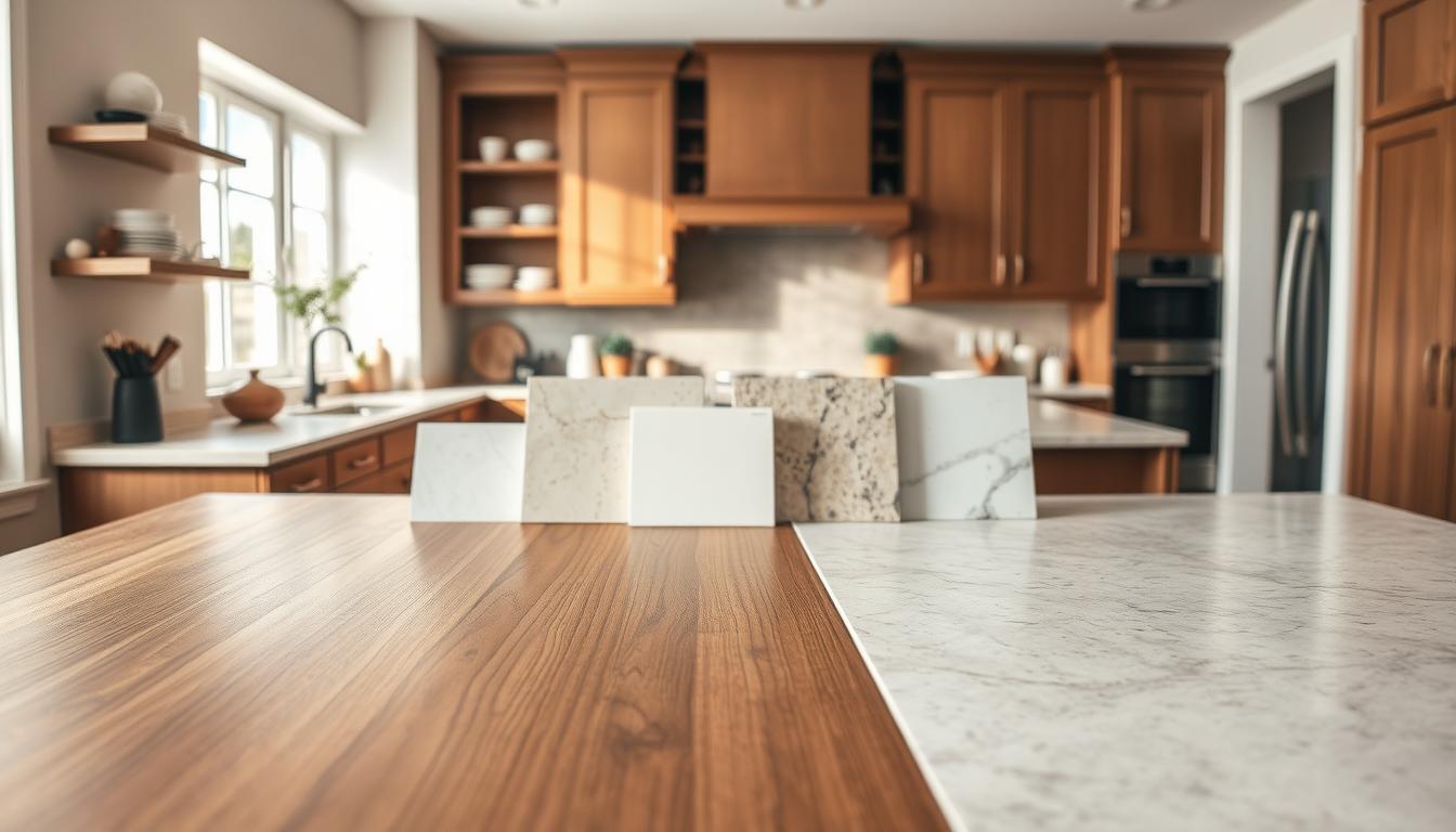 Jaki blat do brązowych mebli kuchennych