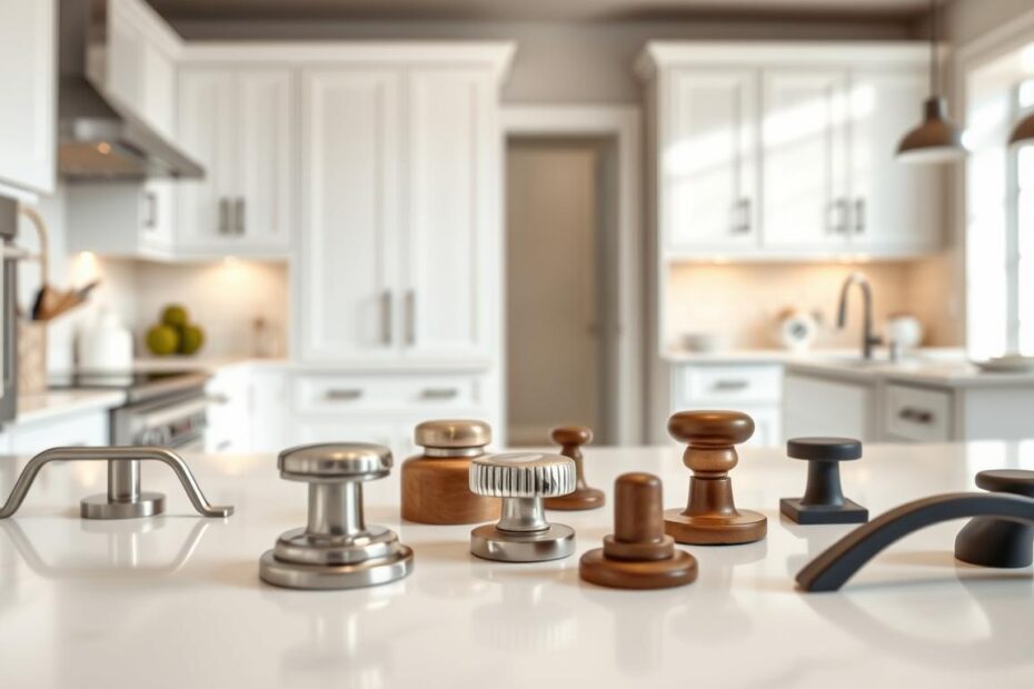 Jakie uchwyty do białych mebli kuchennych