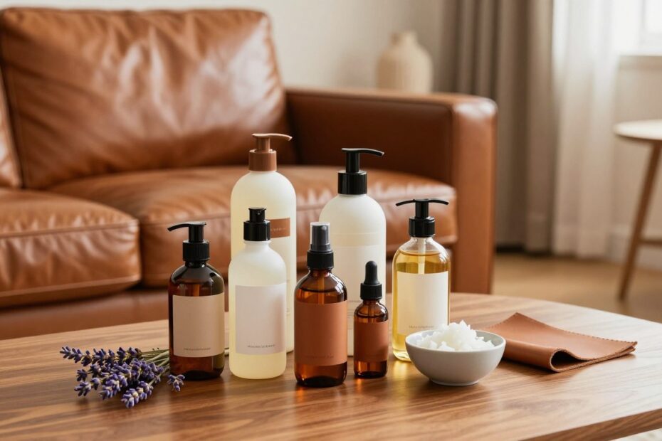 Czym natłuścić skórzane meble