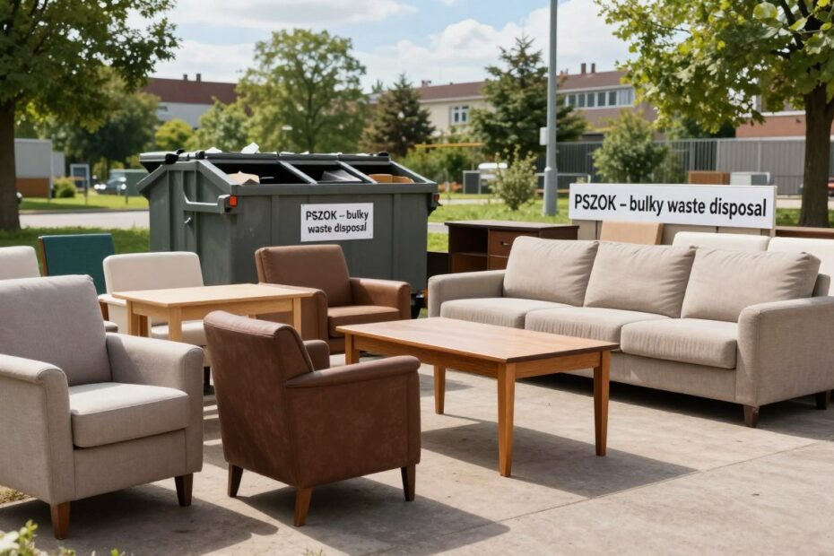 Gdzie wyrzucić stare meble