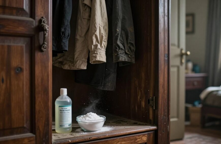 Jak pozbyć się zapachu stęchlizny z szafy – 9 domowych sposobów i szybka profilaktyka