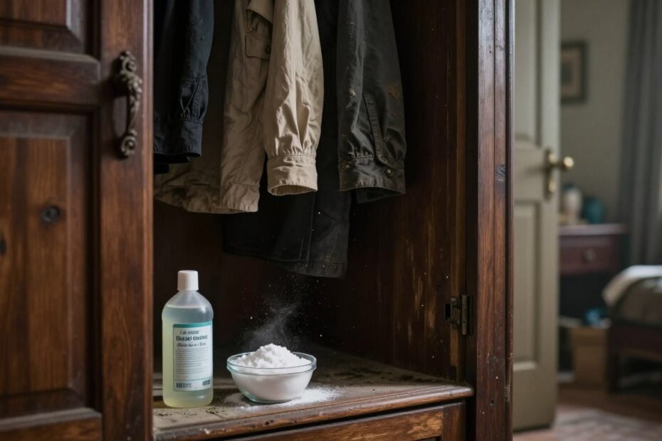 Jak pozbyć się zapachu stęchlizny z szafy