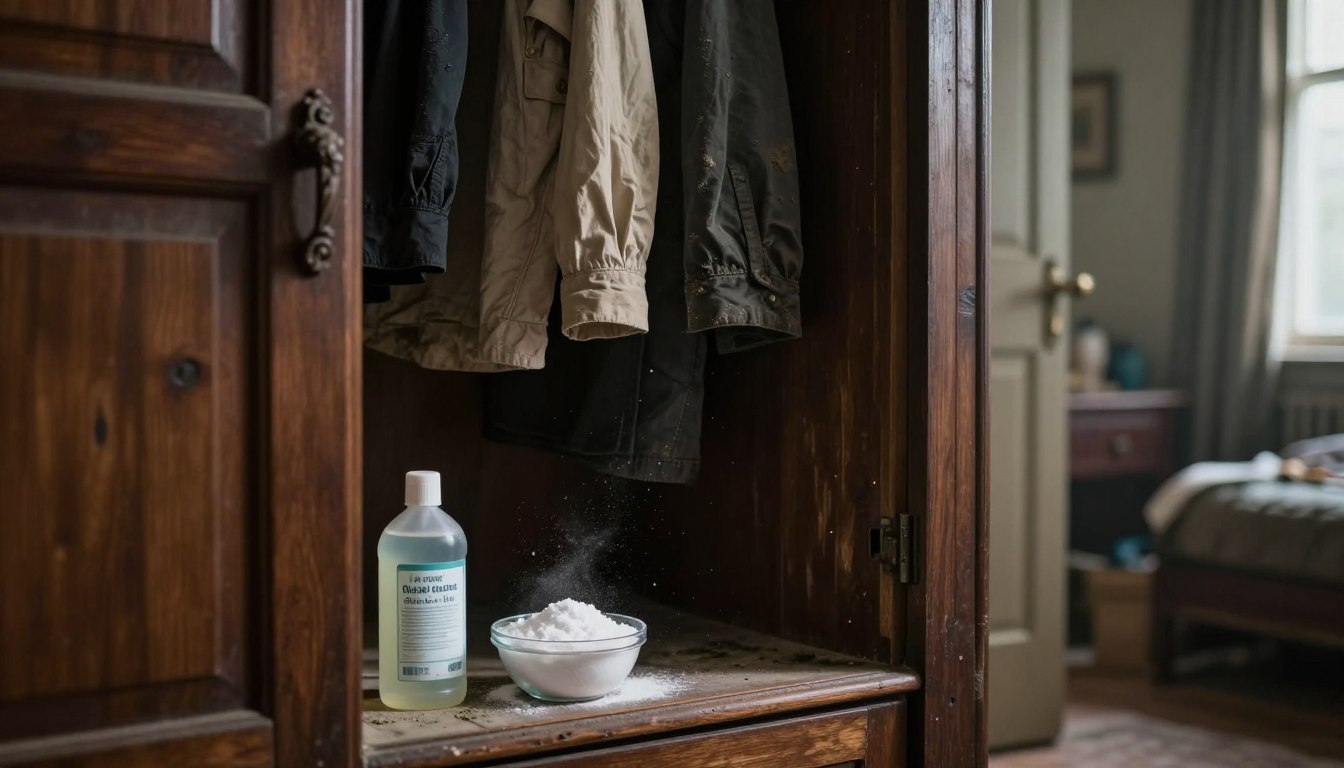 Jak pozbyć się zapachu stęchlizny z szafy