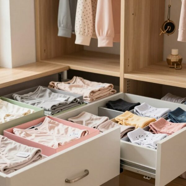 Jak przechowywać bieliznę w szafie – układ, pudełka i triki na więcej miejsca