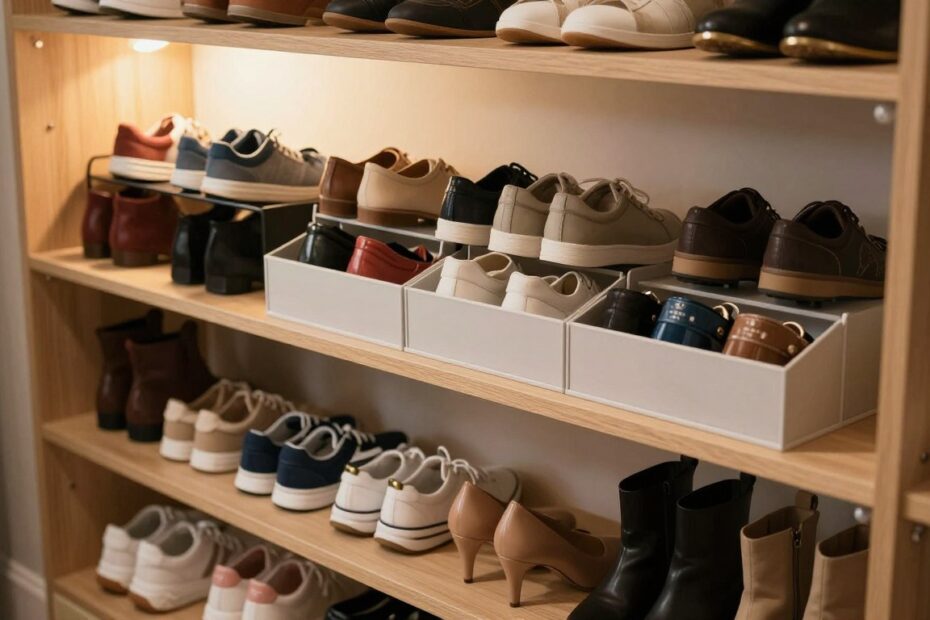 Jak przechowywać buty w szafie