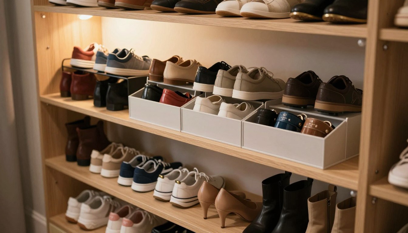Jak przechowywać buty w szafie