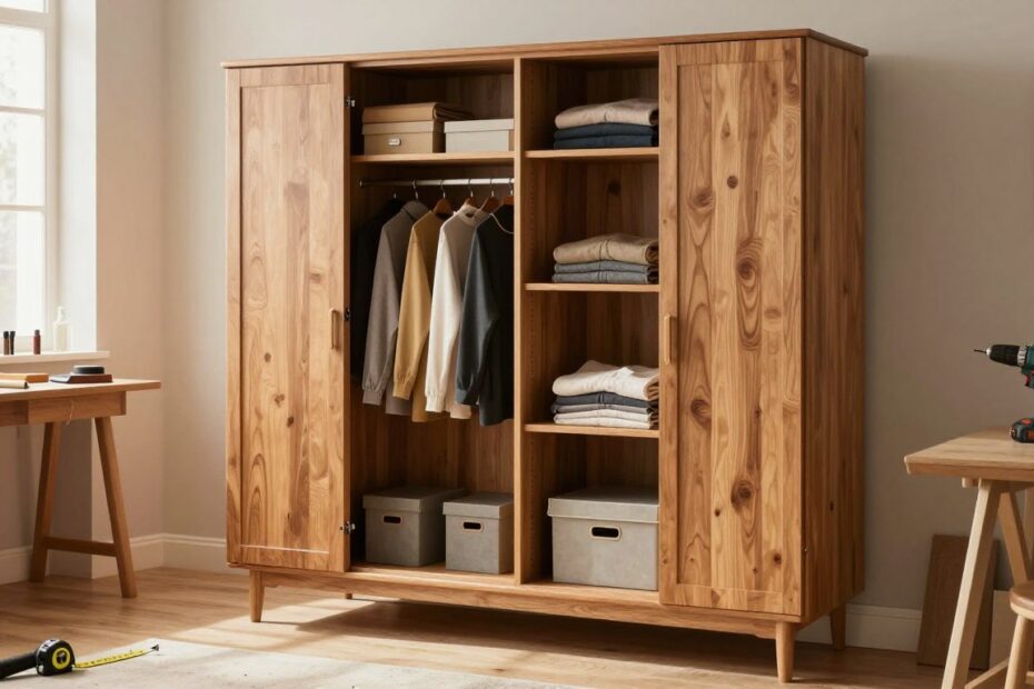 Jak samemu zrobić szafę wolnostojącą