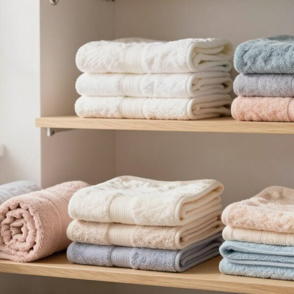 Jak składać ręczniki w szafie