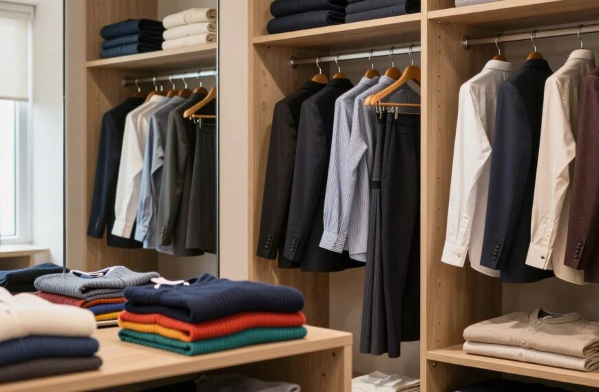 Jak układać rzeczy w szafie