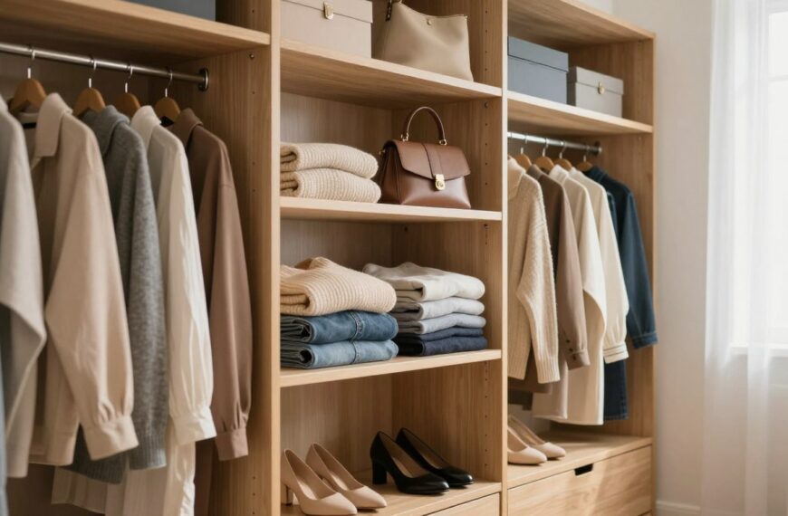 Jak uporządkować szafę – szybki reset w 60 minut i plan utrzymania efektu