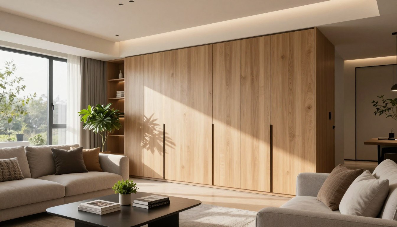 Jak urządzić pokój dzienny z szafą