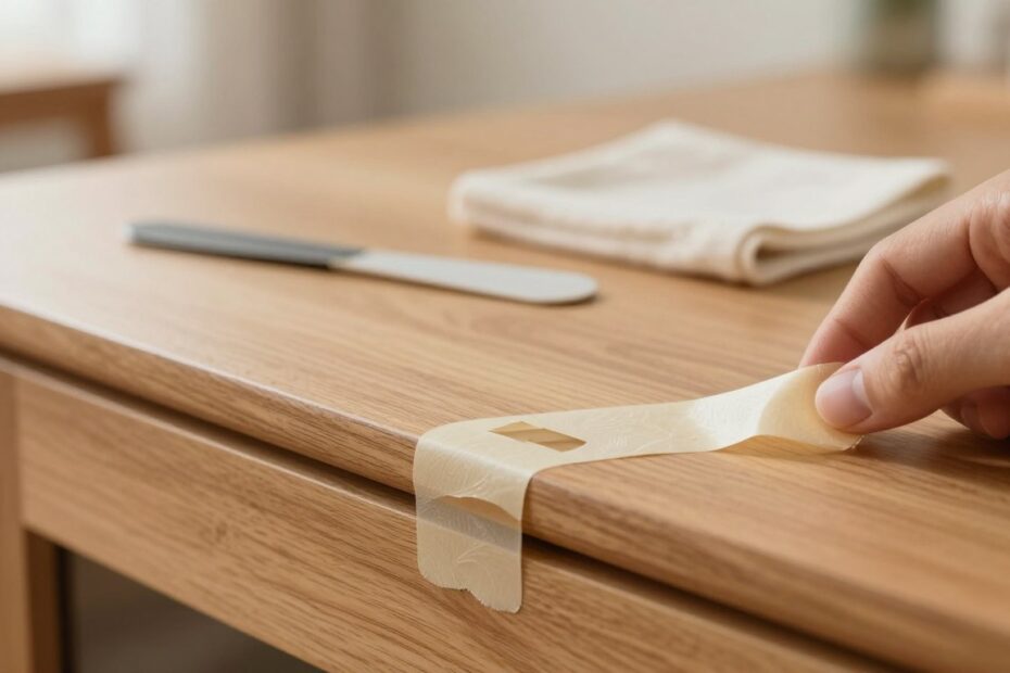 Jak usunąć naklejki z mebli
