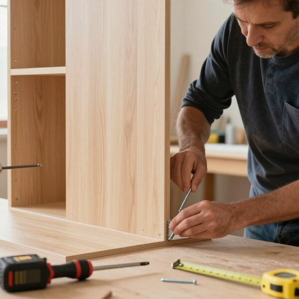 Jak zamontować plecy szafy – HDF, wkręty czy gwoździe i jak usztywnić korpus