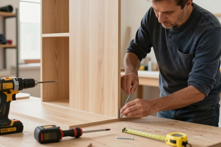 Jak zamontować plecy szafy