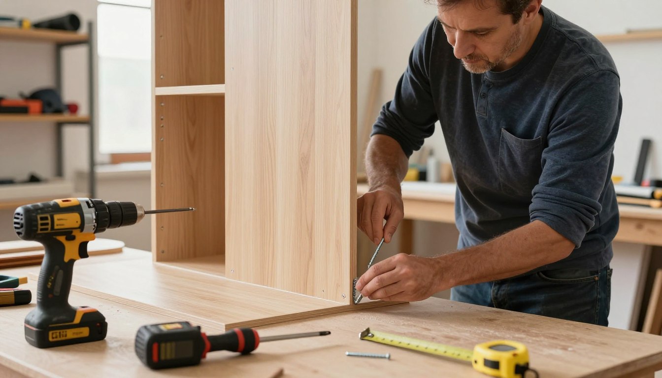 Jak zamontować plecy szafy