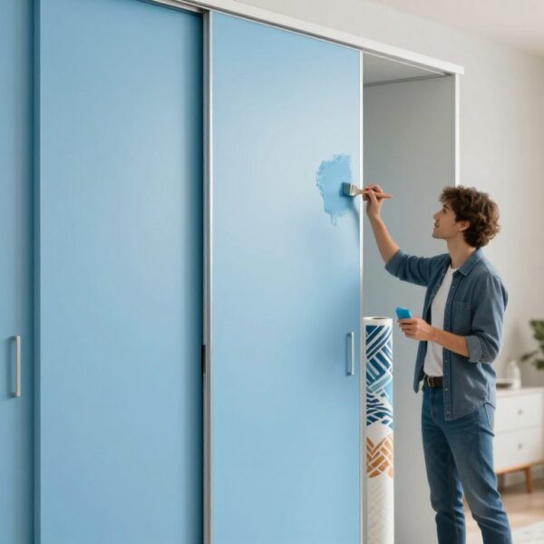 Jak zmienić kolor szafy przesuwnej