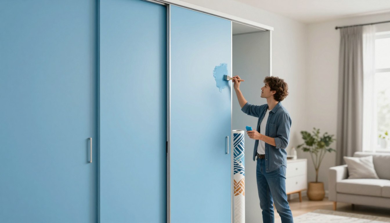 Jak zmienić kolor szafy przesuwnej