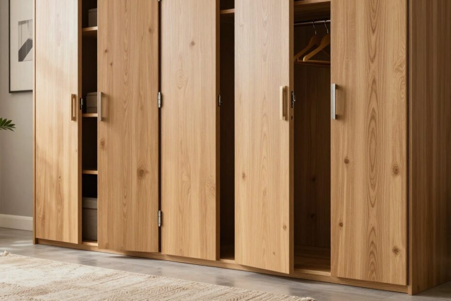 Jak zrobić drzwi łamane do szafy