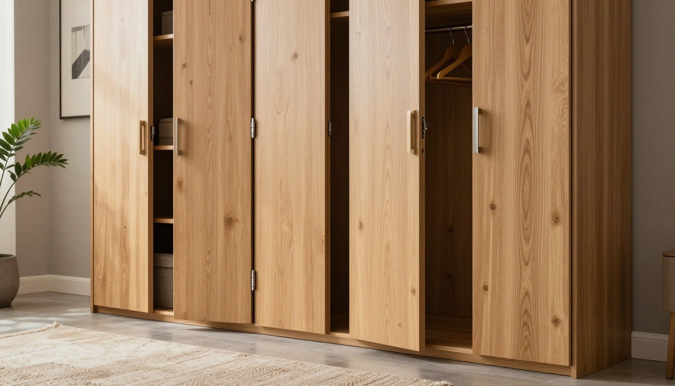 Jak zrobić drzwi łamane do szafy