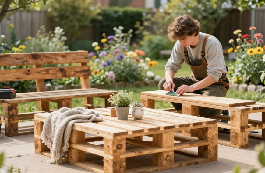 Jak zrobić meble z palet