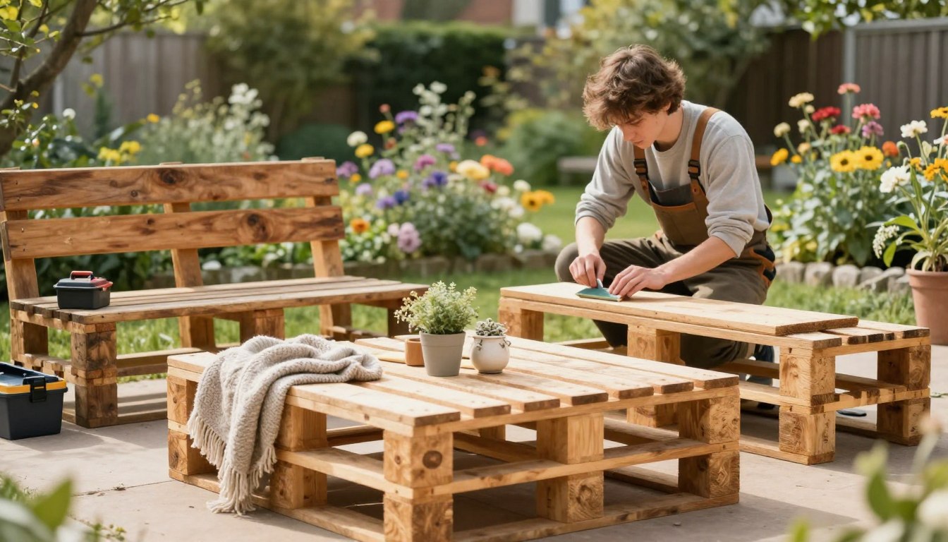 Jak zrobić meble z palet