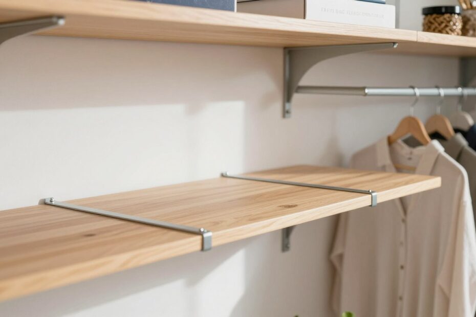 Jak zrobić półki w szafie