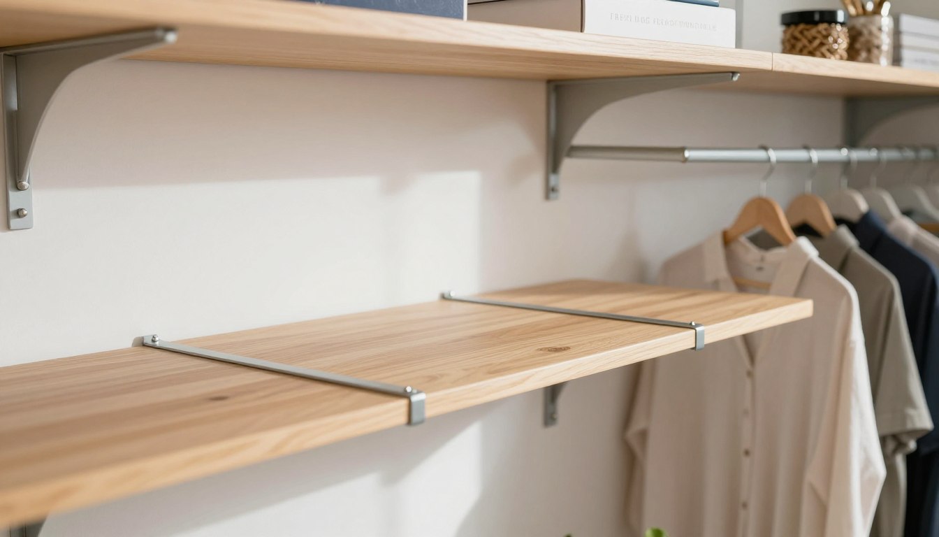 Jak zrobić półki w szafie