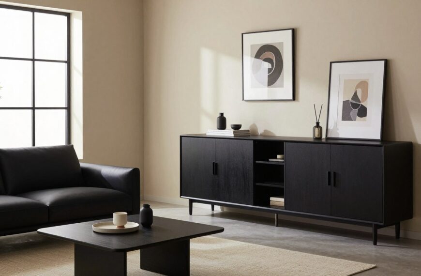 Jaki kolor ścian do czarnych mebli