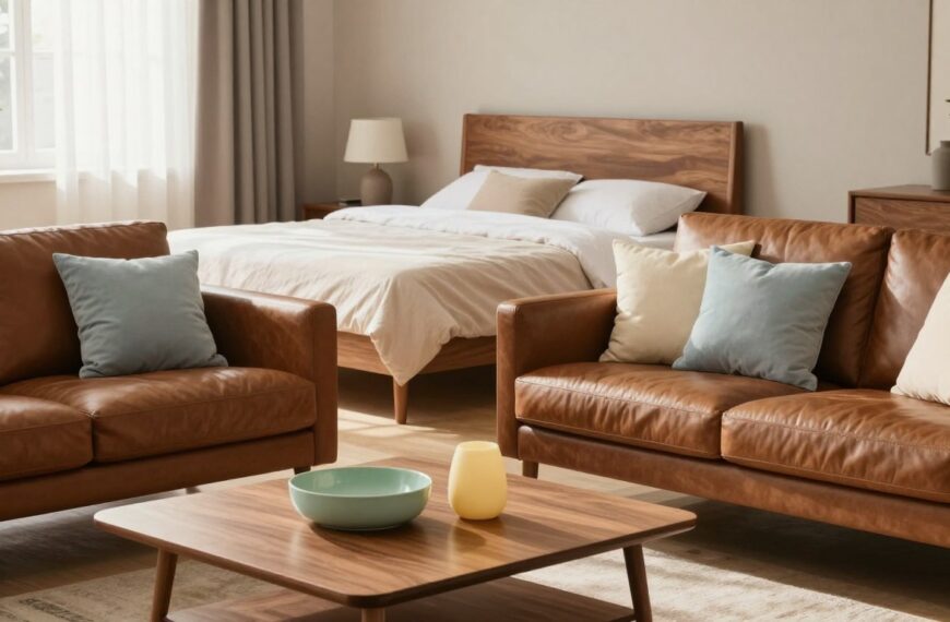 Jakie kolory pasują do brązowych mebli