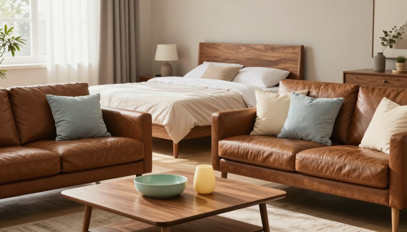 Jakie kolory pasują do brązowych mebli