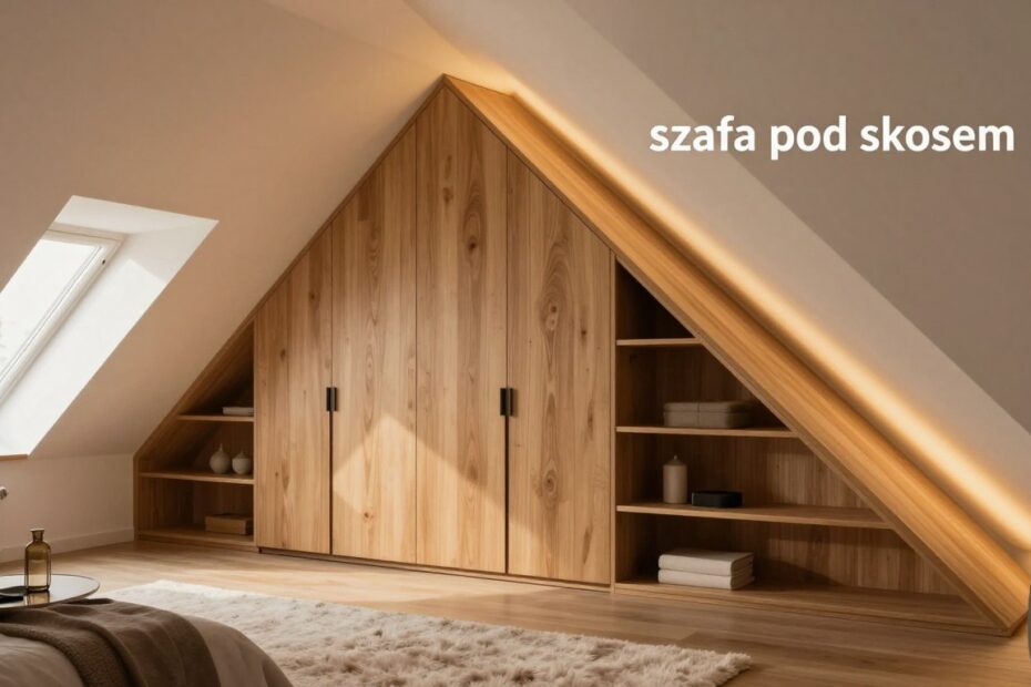 Szafa pod skosem jak zrobić