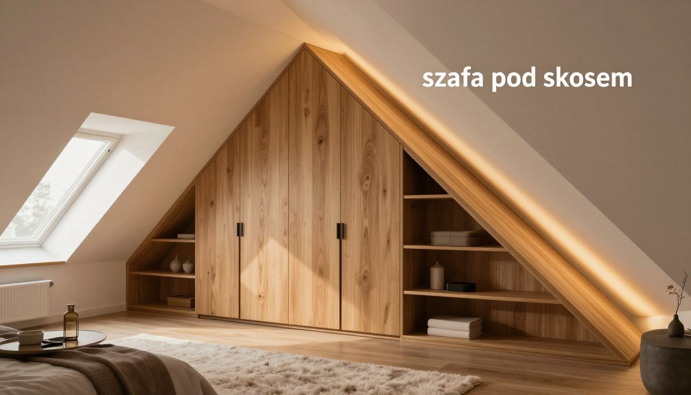 Szafa pod skosem jak zrobić