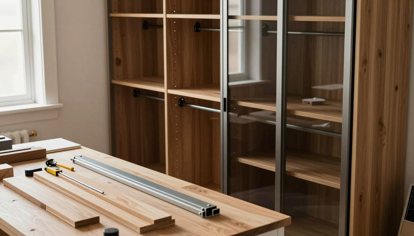 Szafa wnękowa jak zrobić samemu